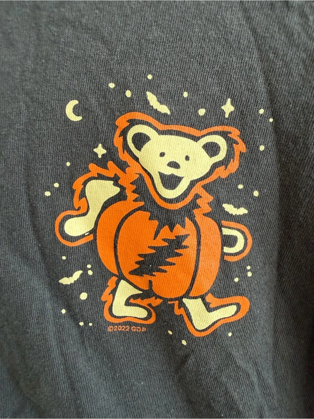 Old Navy Grateful Dead Halloween Dancing Bear Tee Kids XS 5